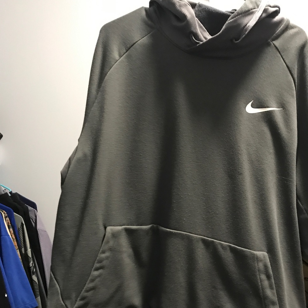 Nike short sleeve hoodie
